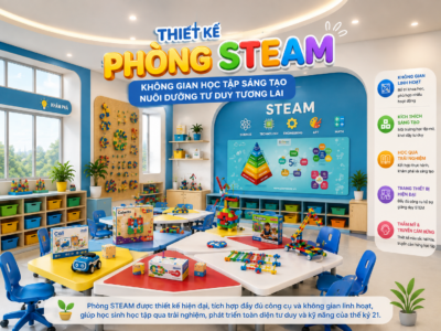 6 Khu Vực Quan Trọng Trong Một Phòng STEM Được Thiết Kế Đúng Cách